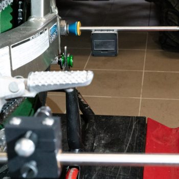 Motorcycle frame measurement, ATV wheel alignment